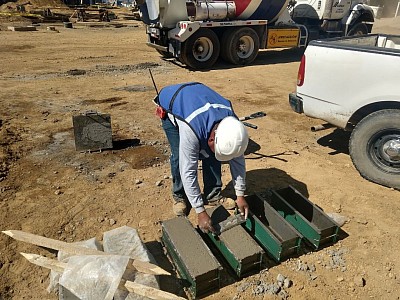 Muestreo de Concreto